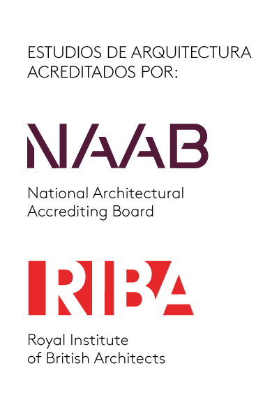 Estudios de Arquitectura acreditados por RIBA y NAAB 