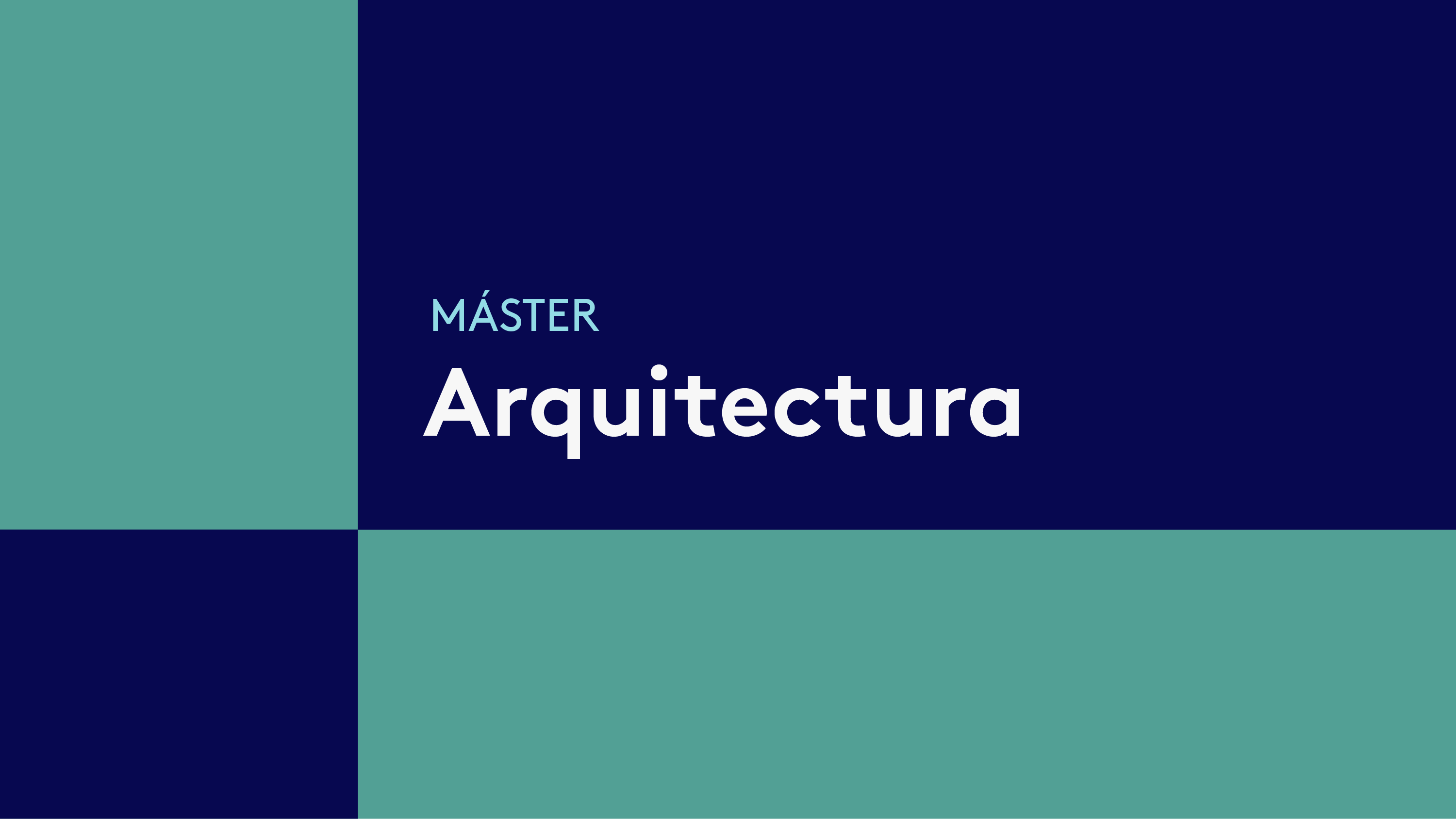 Master-arquitectura